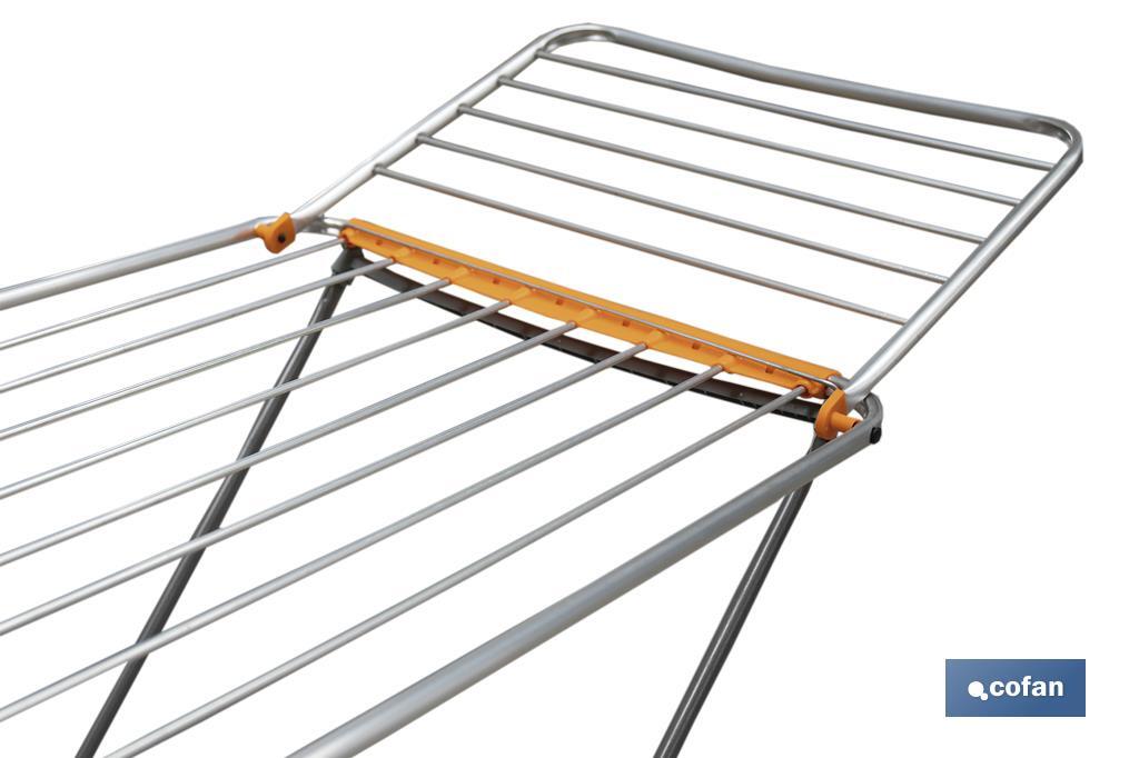 TENDEDERO SUELO CON ALAS PLEGABLES DE ALUMINIO + RUEDAS.18 m - Imagen 4