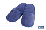 Zapatillas Baño | Modelo Marín | Color Azul Marino | 100% Algodón | Gramaje 500g/m² | Talla M o L