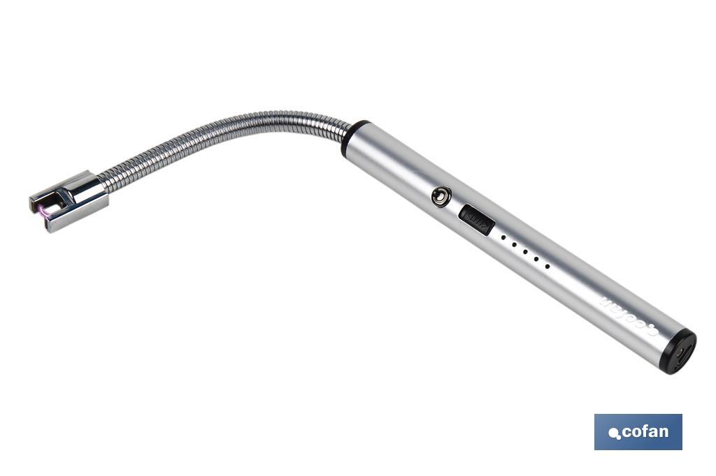 ENCENDEDOR ELECTRICO CON ARCO DE PLASMA USB MEDIDAS 26 X 1.5 cm - Imagen 4