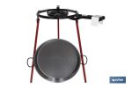 KIT PAELLERA 46cm+QUEMADOR 40cm+ PATAS