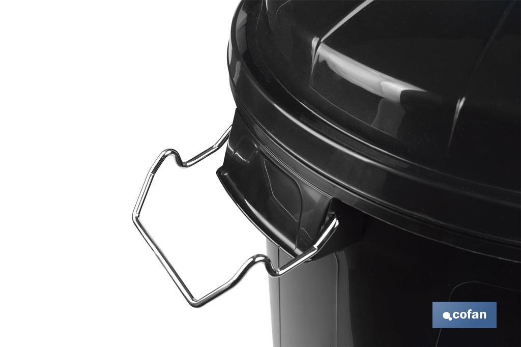 CUBO DE BASURA CON ASAS METÁLICAS 100 L - Imagen 4