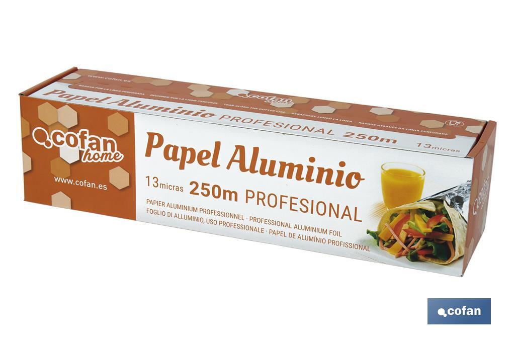 PAPEL ALUMINIO PROFESIONAL 13 MICRAS 2KG - Imagen 4