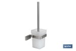 ESCOBILLERO INODORO GAMA MADEIRA INOX 304 SATIN