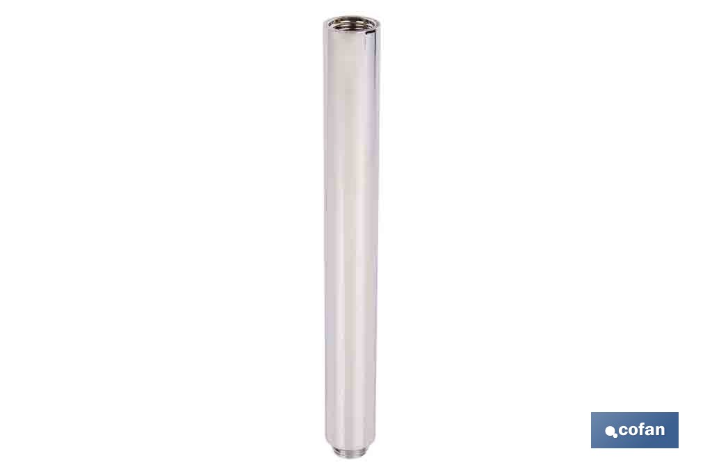 Tubo alargador de ducha de acero inoxidable | Diámetro exterior: Ø24 mm | Disponible en diferentes acabados y longitudes