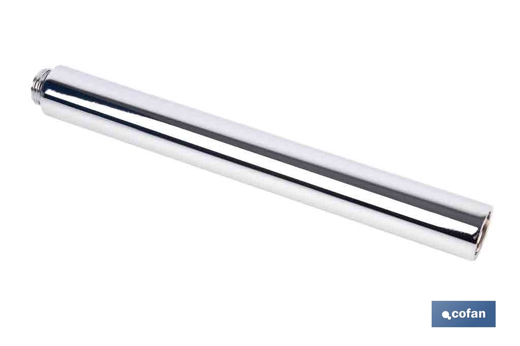 Tubo alargador de ducha de acero inoxidable | Diámetro exterior: Ø24 mm | Disponible en diferentes acabados y longitudes - Imagen 2
