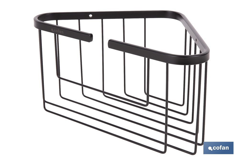 Cesta rinconera para ducha en acero inoxidable 304 | Disponible en dos acabados | Organizador de baño para rincones - Imagen 3