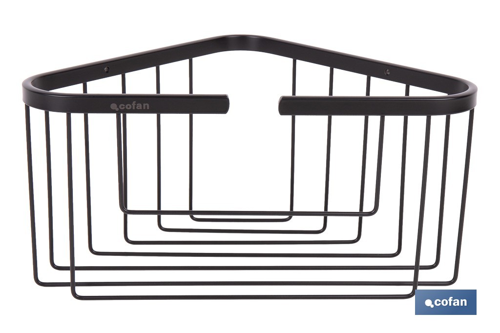 Cesta rinconera para ducha en acero inoxidable 304 | Disponible en dos acabados | Organizador de baño para rincones - Imagen 4