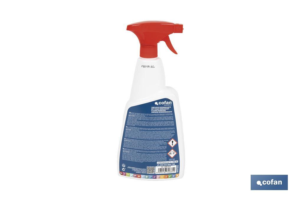 LIMPIADOR DESENGRASANTE BARBACOAS 750 ML - Imagen 4