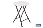 TABURETE PLEGABLE BLANCO 33x30x46cm