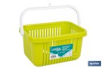 Cesta para pinzas de ropa con colgador | Almacenamiento para colada | Disponible en diferentes colores