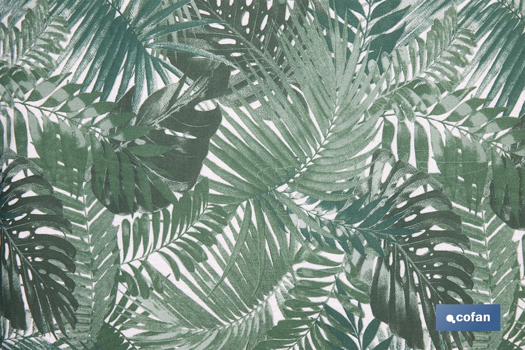 FUNDA ACOLCHADA PARA TABLA DE PLANCHAR 135 x 53 CM RAMAS VERDES - Imagen 2