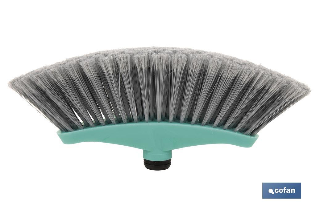 CEPILLO DE BARRER DOMÉSTICO TURQUESA/GRIS 34 X 8 X 15 CM - Imagen 4