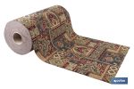 ROLLO DE ALFOMBRA DISEÑO EGIPCIO 50% ALGODÓN 50% POLIÉSTER 50 CM X 15 M