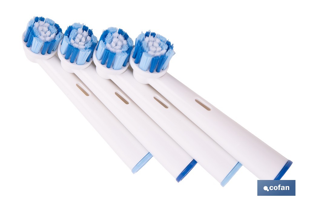 SET DE 4 CABEZALES DE REPUESTO PARA CEPILLO DE DIENTES ELÉCTRICO - Imagen 3