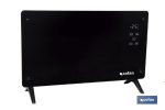 CONVECTOR DE PANEL DE VIDRIO PANTALLA LED 2000 W