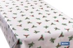 ROLLO DE HULE DISEÑO ACEBO NAVIDAD 1,40 X 20 M