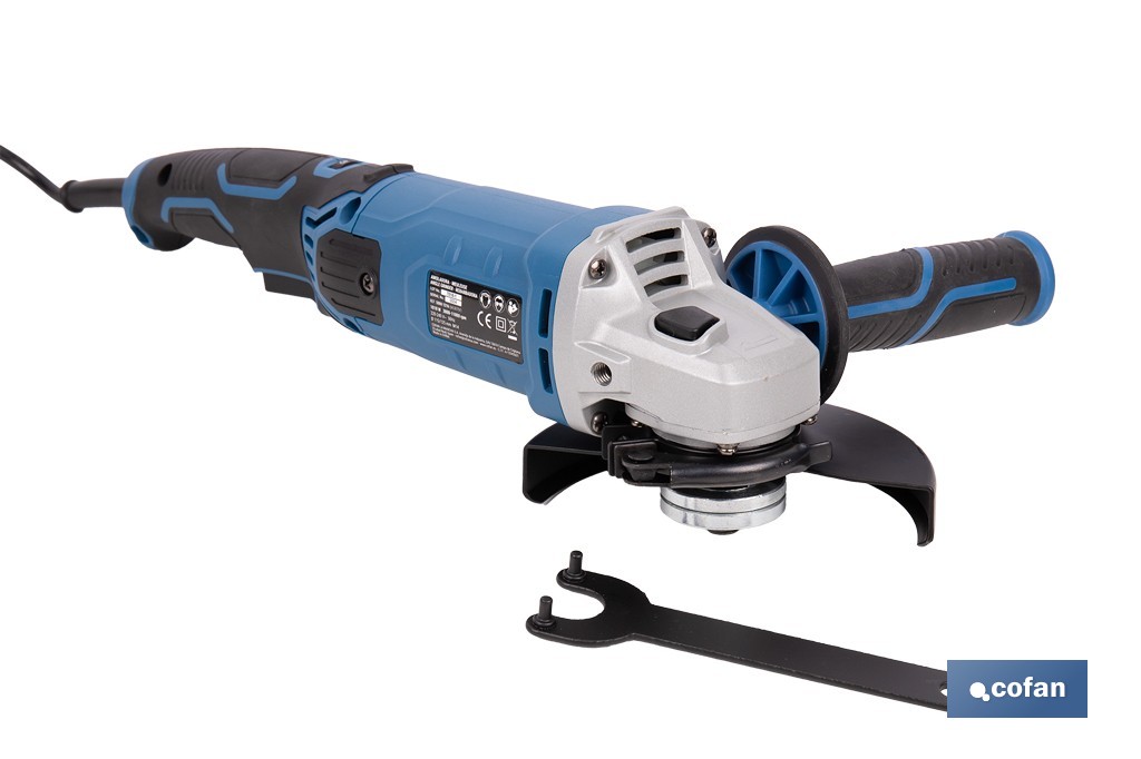 AMOLADORA 1010 W 3000-11000 RPM Ø115/125 MM - Imagen 2