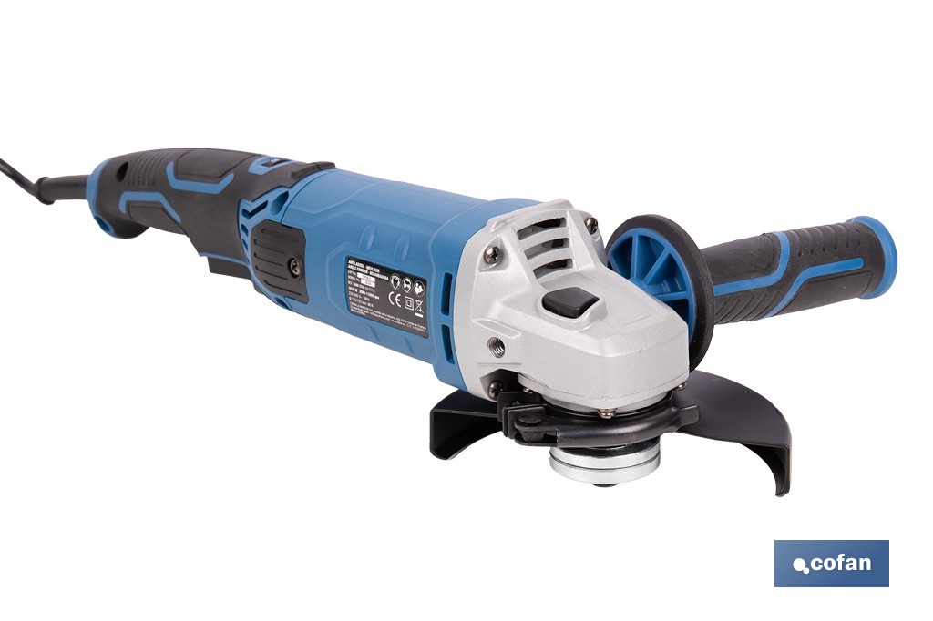 AMOLADORA 1010 W 3000-11000 RPM Ø115/125 MM - Imagen 4