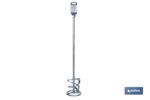 Varilla mezcladora | Accesorio mezclador M14 | Adecuada para mezclar pintura, barniz o masilla | Longitud: 600 mm | Disponible en diferentes diámetros