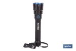 Linterna LED de alta potencia | Recargable con 6 modos de luz | Disponible en dos potencias: 18.000 lm y 10.000 lm