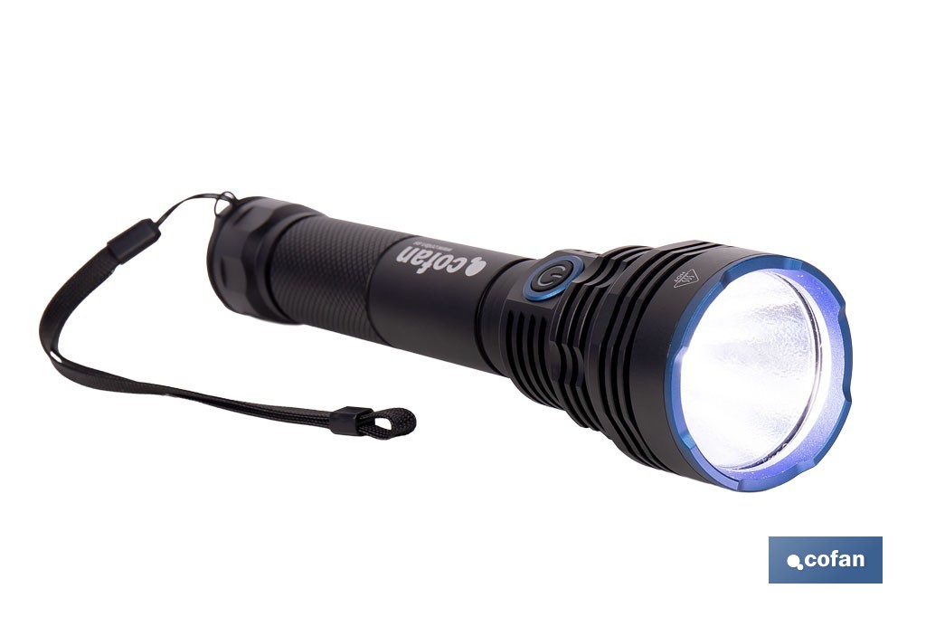 Linterna LED de alta potencia | Recargable con 6 modos de luz | Disponible en dos potencias: 18.000 lm y 10.000 lm - Imagen 4