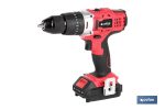 TALADRO PERCUTOR A BATERÍA Li-ion 20 V 1300 RPM 35 Nm