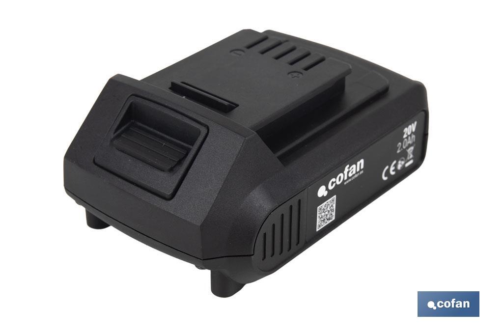 BATERÍA RECARGABLE Li-ion 20 V 2.0Ah - Imagen 4
