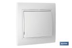 INTERRUPTOR-CONMUTADOR EMPOTRAR MODELO PACIFIC (BL)