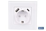 BASE ENCHUFE CON PUERTO USB Y TIPO C WIFI