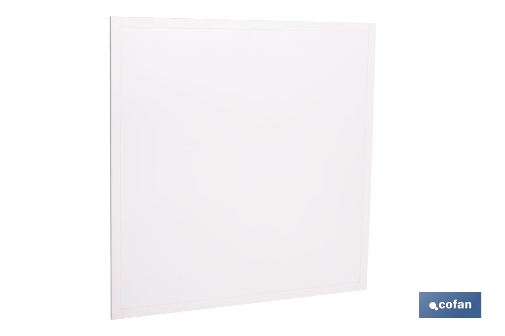 PANEL LED EMPOTRAR 36 W IP20 3600 LM 6500 K 595 X 595 MM