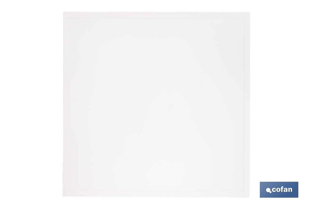 PANEL LED EMPOTRAR 36 W IP20 3600 LM 6500 K 595 X 595 MM - Imagen 2