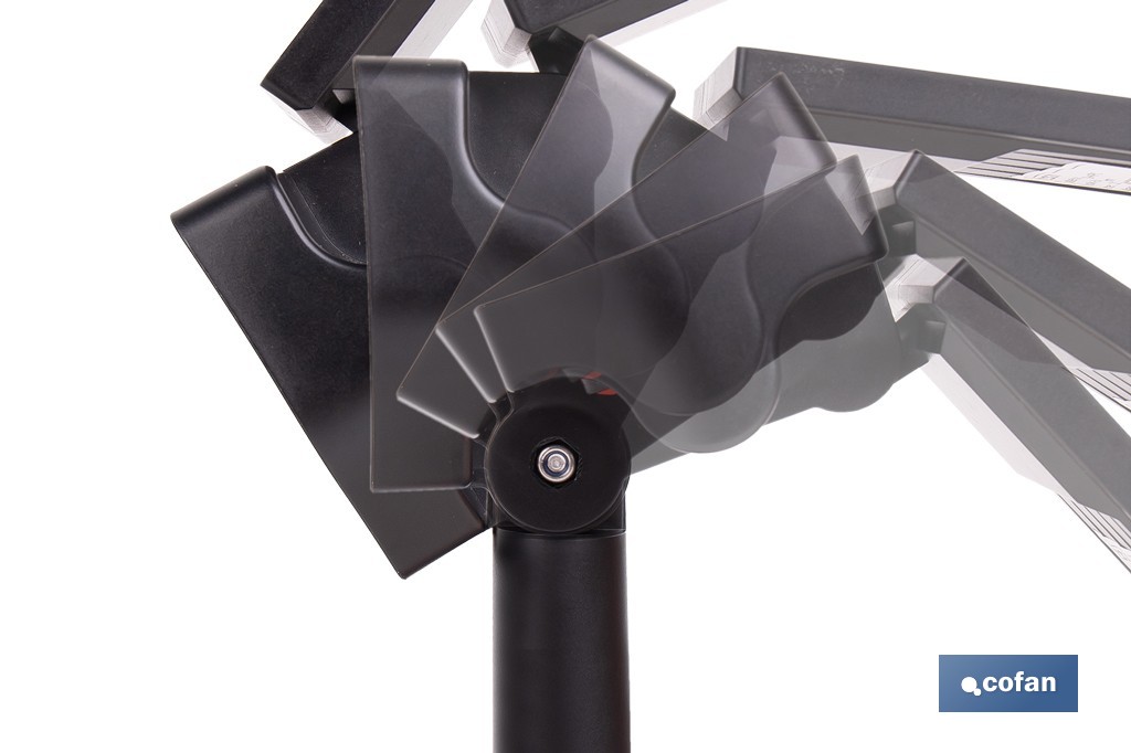 PACK DE 4 UDS. APLIQUE SOLAR CON SENSOR 3,7 V 1,2 Ah 3000 K 330 X 104 X 161 MM - Imagen 4