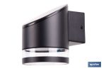 Aplique de pared LED solar exterior | Sensor crepuscular, 3000 K, 70 lm | Disponible en diferentes colores