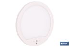 DOWNLIGHT DE SUPERFICIE BLANCO CON SENSOR DE PRESENCIA Y CREPUSCULAR 18 W Ø230 MM