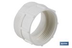 ADAPTADOR CONVERTIDOR 1 1/2 MACHO - 1 1/4 HEMBRA PARA TUBO FLEXIBLE