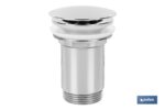 VÁLVULA CLICK-CLACK LARGA TAPÓN GRANDE Ø66 MM