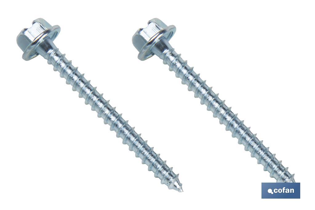 CONJUNTO TORNILLOS FIJACIÓN INODORO Y SOPORTE NYLON HORIZONTAL - Imagen 3