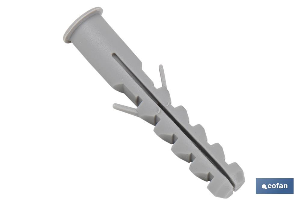 CONJUNTO TORNILLOS FIJACIÓN INODORO Y SOPORTE NYLON HORIZONTAL - Imagen 4