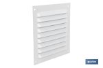 Rejilla de Ventilación | Fabricada en Aluminio Blanco | Varias medidas a elegir