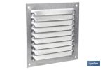 Rejilla de Ventilación | Fabricada en Aluminio | Varias Medidas
