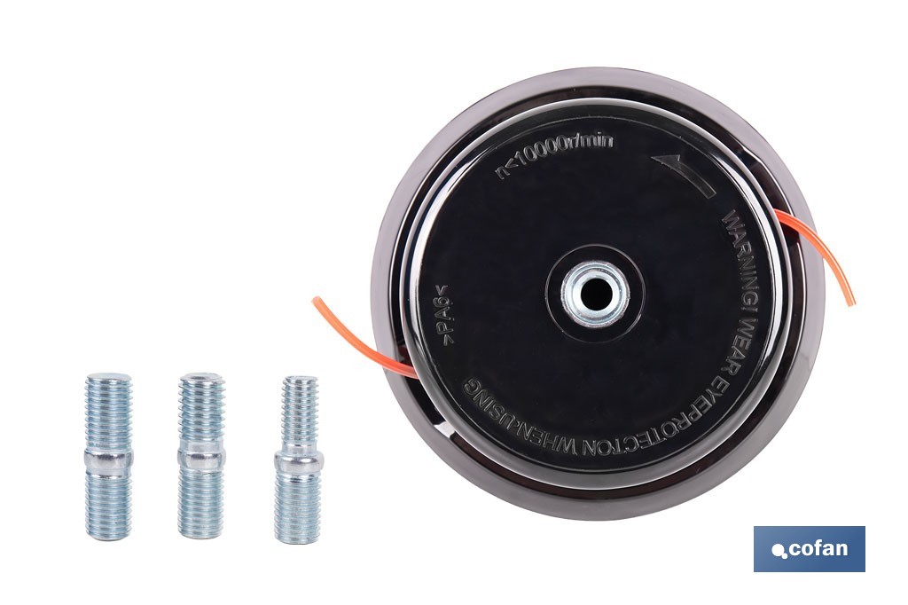 CABEZAL 2 HILOS SEMIAUTOMÁTICO UNIVERSAL PARA DESBROZADORA - Imagen 4