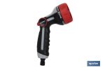 PISTOLA DE RIEGO 7 POSICIONES CON CONTROL DE CAUDAL EN EL PULGAR
