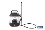 Pulverizador de espalda eléctrico | Sulfatadora a batería Li-Ion 12 V 2.0 Ah | Disponible en diferentes capacidades