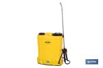 Pulverizador de espalda eléctrico | Batería de litio de 12 V | Lanza de 58 cm con correas acolchadas | Disponible en dos capacidades diferentes