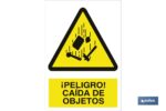 ¡Peligro! caída de objetos