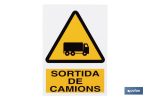 SEÑAL POLIESTIRENO 297X210 MM