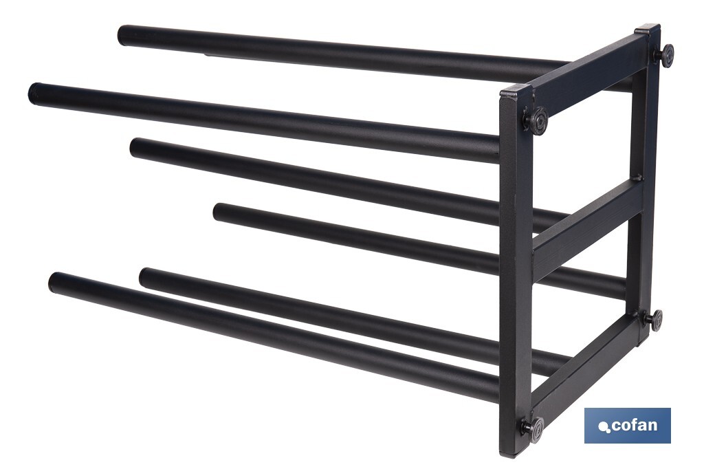 EXPOSITOR VERTICAL PARA HULES 7 ROLLOS - Imagen 2