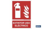 Extintor uso eléctrico
