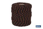 Cuerda "HIPPIE" Negro/Naranja