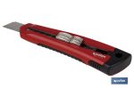 CUTTER HOJA PARTIBLE 18MM CUERPO ZAMAK
